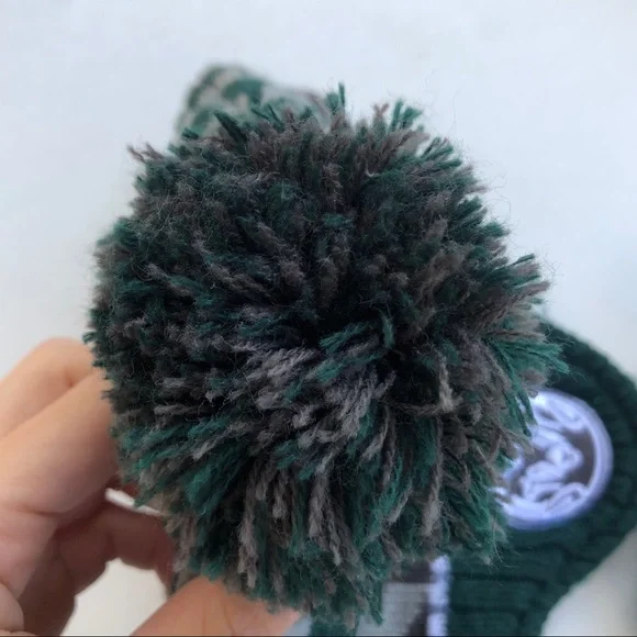 CSU Fort Collins Green Beanie Pom Hat - Picture 4 of 6